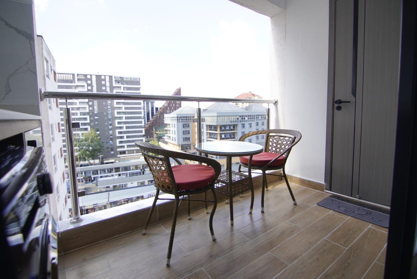 imgi_26_Balcony-2 SmartHome Apartments | Kilimani (Wood Avenue) | Studios, 1 & 2 Bedroom Units For Sale