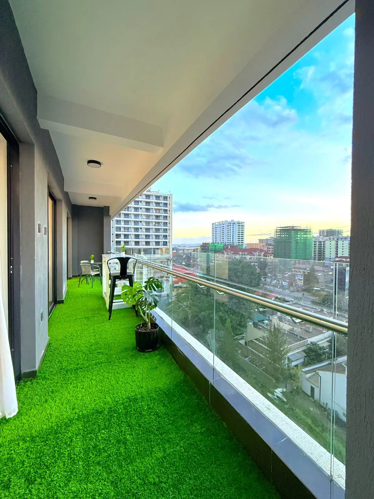 imgi_27_Balcony-2 Oak Classic Apartments | Kilimani (George Padmore Road) 1,2 Bedroom Apartment For Sale