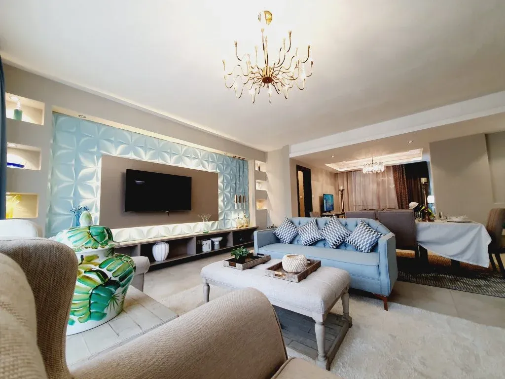 imgi_29_Living-room-2 Luxury 3, 4 & 5 Bedroom Duplex Apartments For Sale in Riverside Drive, Nairobi | Le Vert Riverside Residences with DSQ