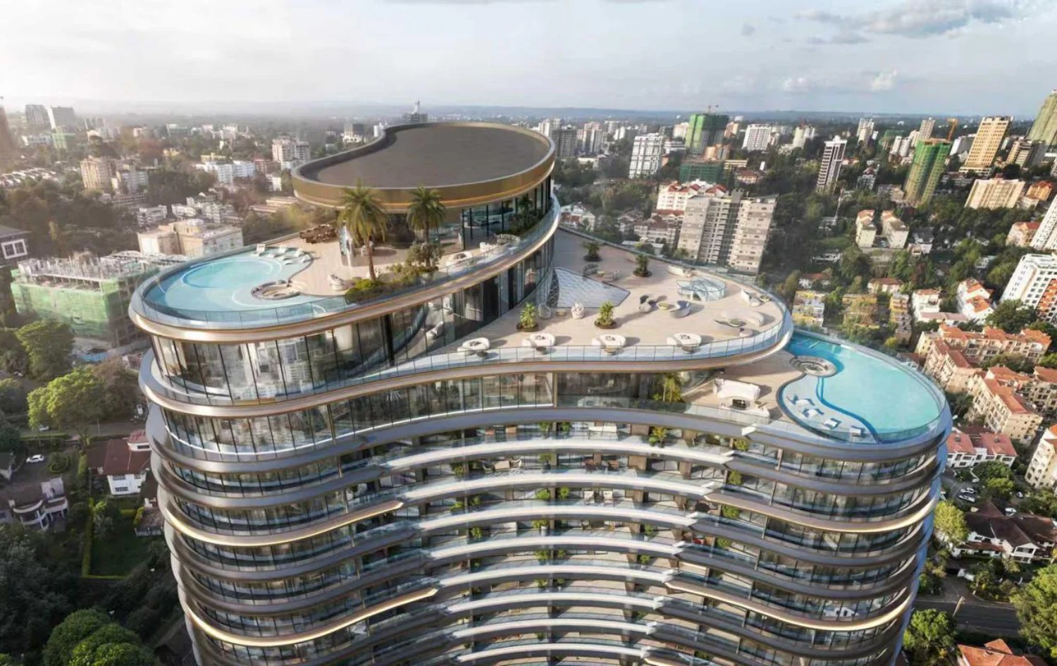2 Bedroom Apartments for Sale in Westlands, Nairobi at Cheval Riverside Residences