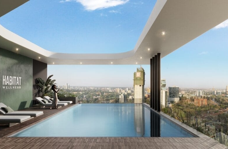 Luxury 1 & 2 Bedroom Apartments For Sale in Upper Hill, Nairobi | The Habitat Residences Near Nairobi Hospital