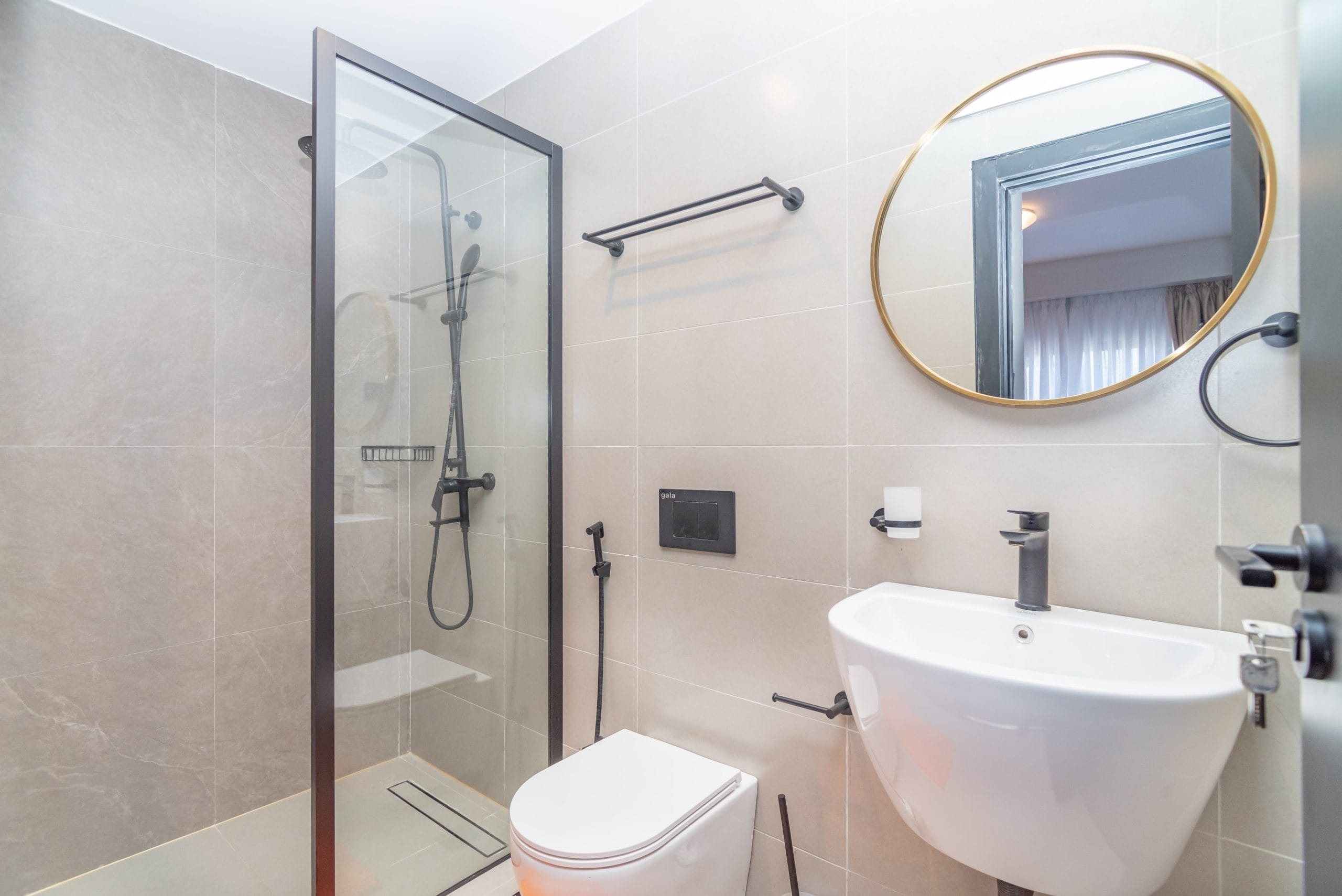 imgi_31_Washroom-3-scaled – Copy Escada Apartments in Westlands, Nairobi | Modern Studio and 2 Bedroom Apartments For Sale