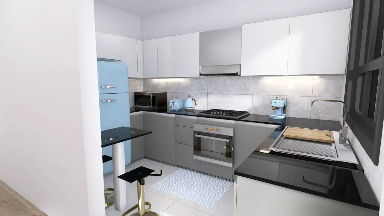 imgi_32_Kitchen-3 Luxury 1 & 2 Bedroom Apartments for Sale on Naivasha Road, Nairobi | Azura Residences with Spacious Modern Living