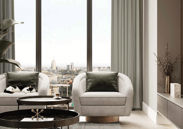 Luxury 1 & 2 Bedroom Apartments For Sale in Upper Hill, Nairobi | The Habitat Residences Near Nairobi Hospital
