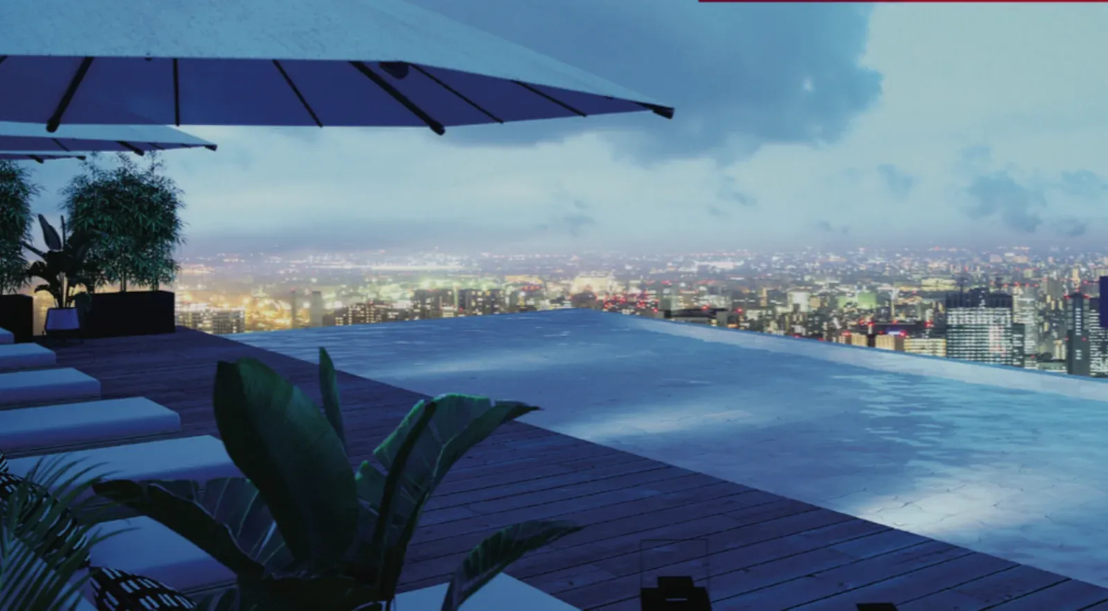 imgi_37_Infinity-pool Premium 3 Bedroom En-Suite Apartments For Sale in Riverside Drive, Nairobi | Pearl Rivers Residences with DSQ