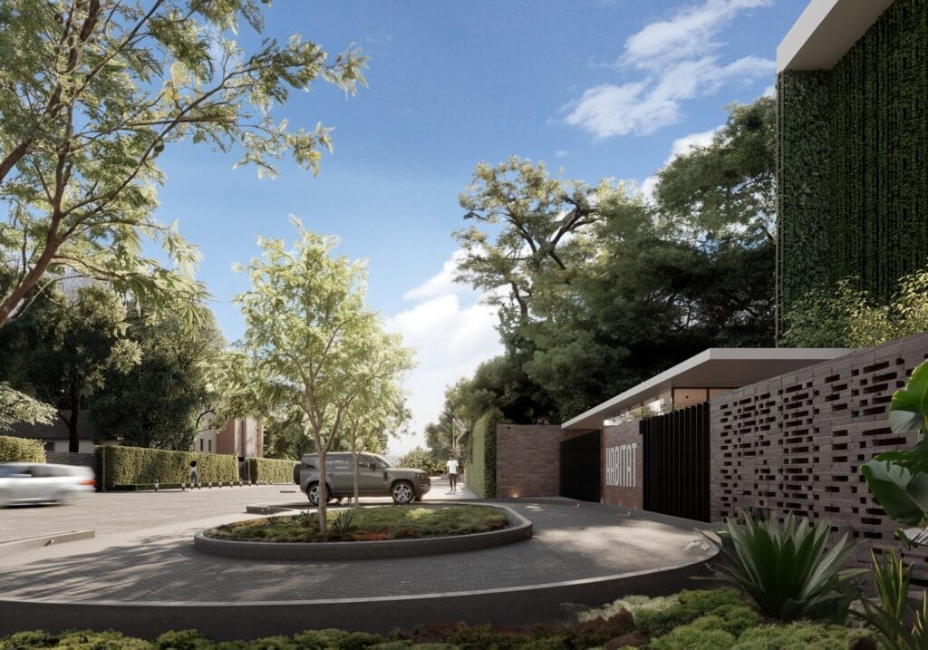 imgi_38_Entrance Luxury 1 & 2 Bedroom Apartments For Sale in Upper Hill, Nairobi | The Habitat Residences Near Nairobi Hospital