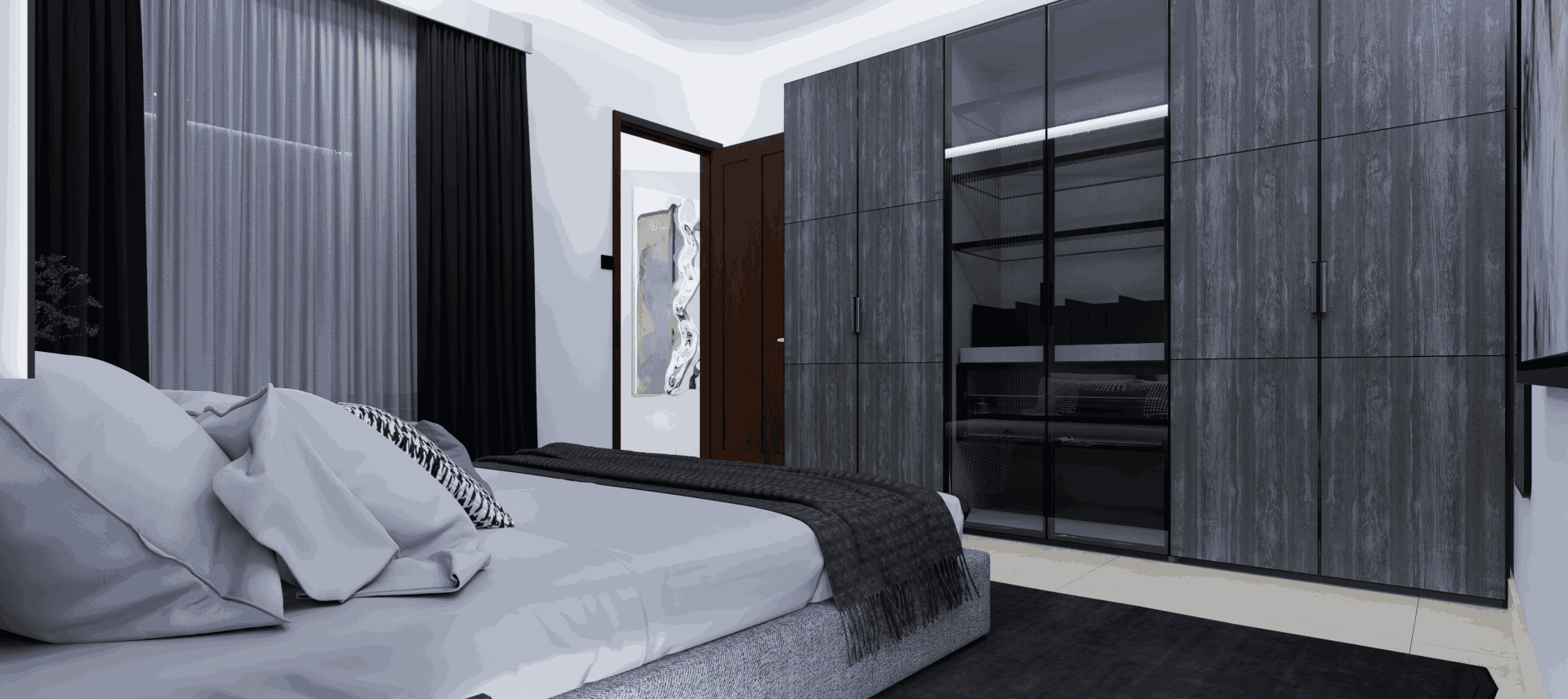 imgi_51_Bedroom-2-shot-2 2,3,4 Bedroom Apartment Plus DSQ For Sale in Kilimani